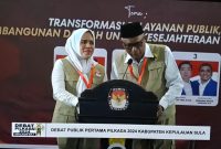 Paslon nomor urut 2 Hj.Fifian Adeningsi Mus dan Hi.M.Saleh Marasabessy (FAM-SAH)
