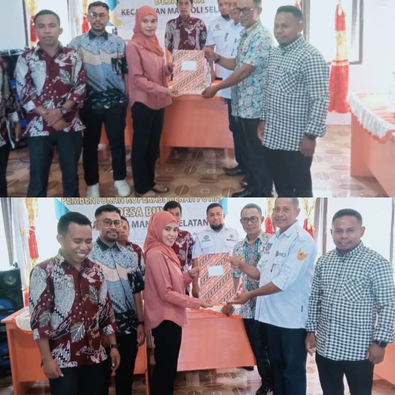 Dokumentasi Penyerahan Berita Acara dan Daftar Hadir
