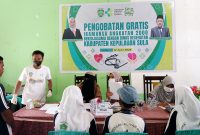 Tim Medis Melalukan Pengobatan Geratis Kepada Siswa-Siswi Madrasa Aliyah Negeri Kepulauan Sula